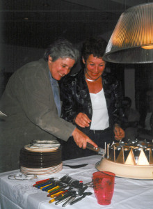 Marjan Sax en Tracy Gary in 1999