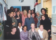 Maxima met Mama Cash staff